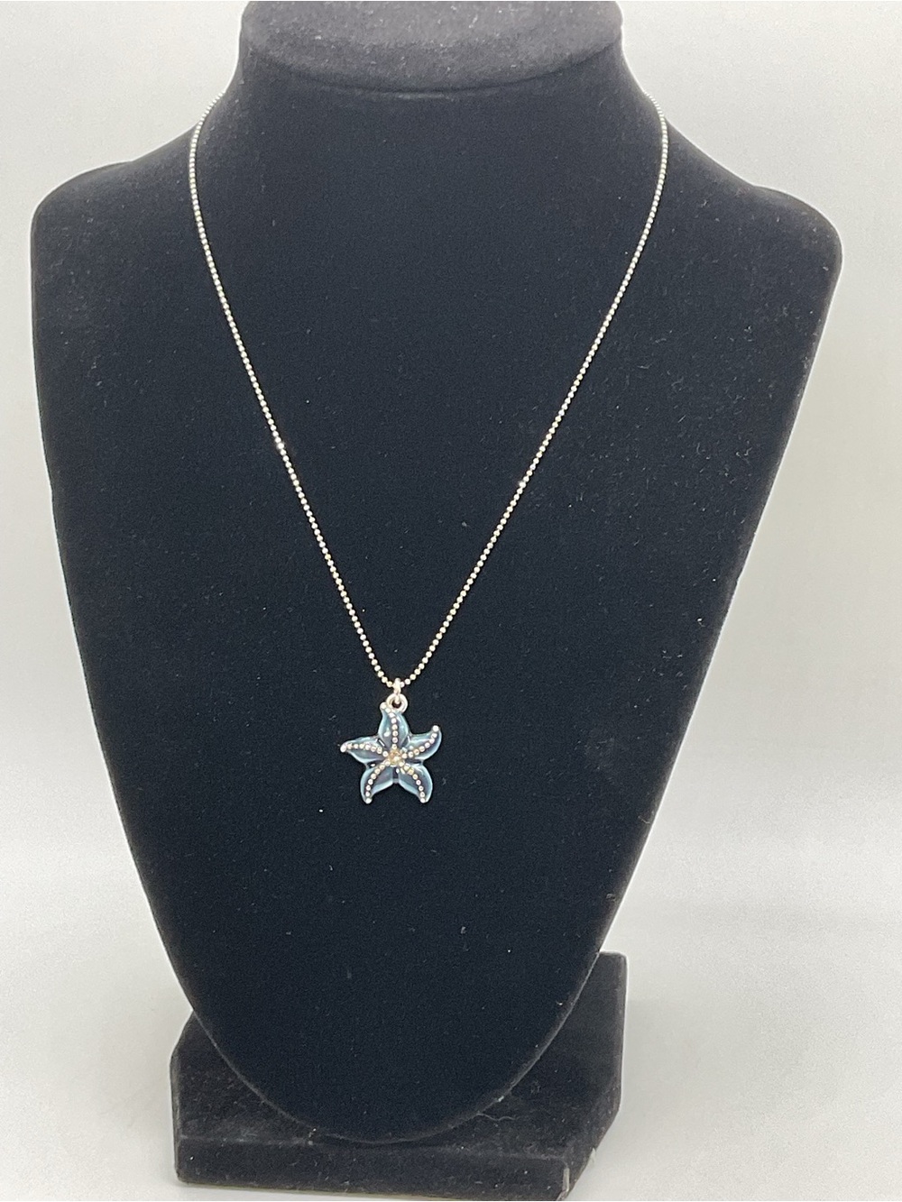 Brighton Blue Starfish Pendant Necklace
